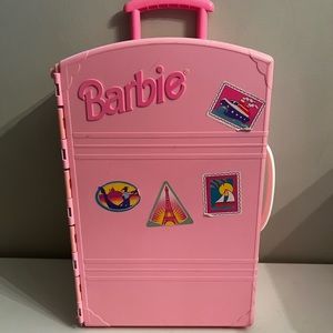 Barbie 1995 Rolling Suitcase